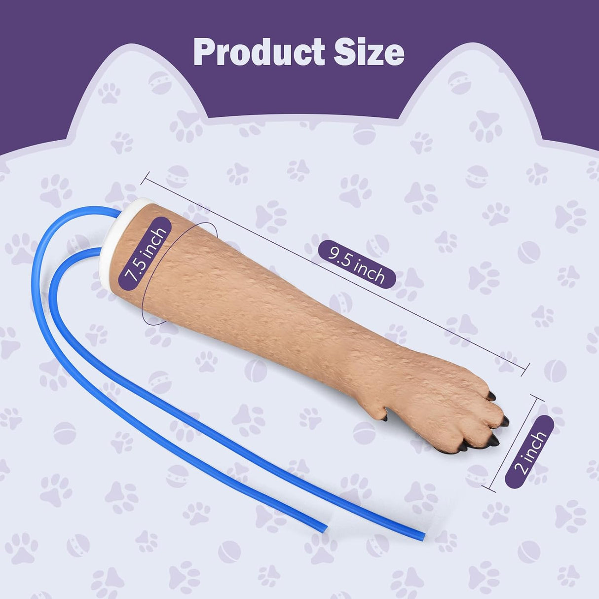 Canine IV Catheter Training Foreleg Model