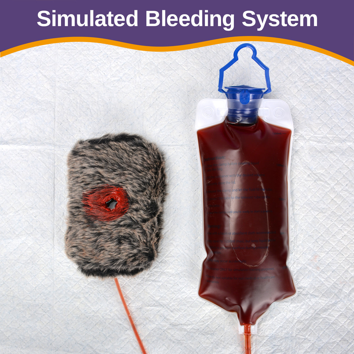 Canine Gunshot Wound Packing Task Trainer
