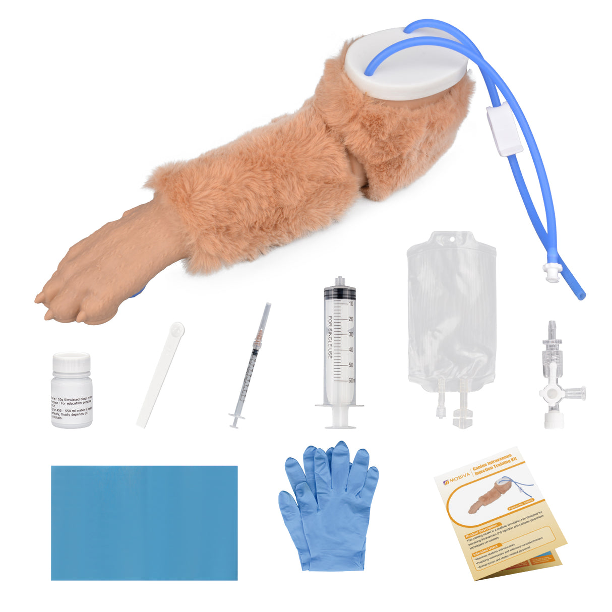 Canine Leg IV Injection Training Kit