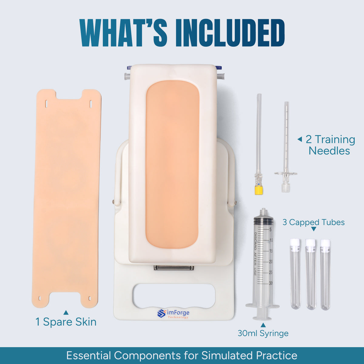 Portable Adult Lumbar Puncture Trainer