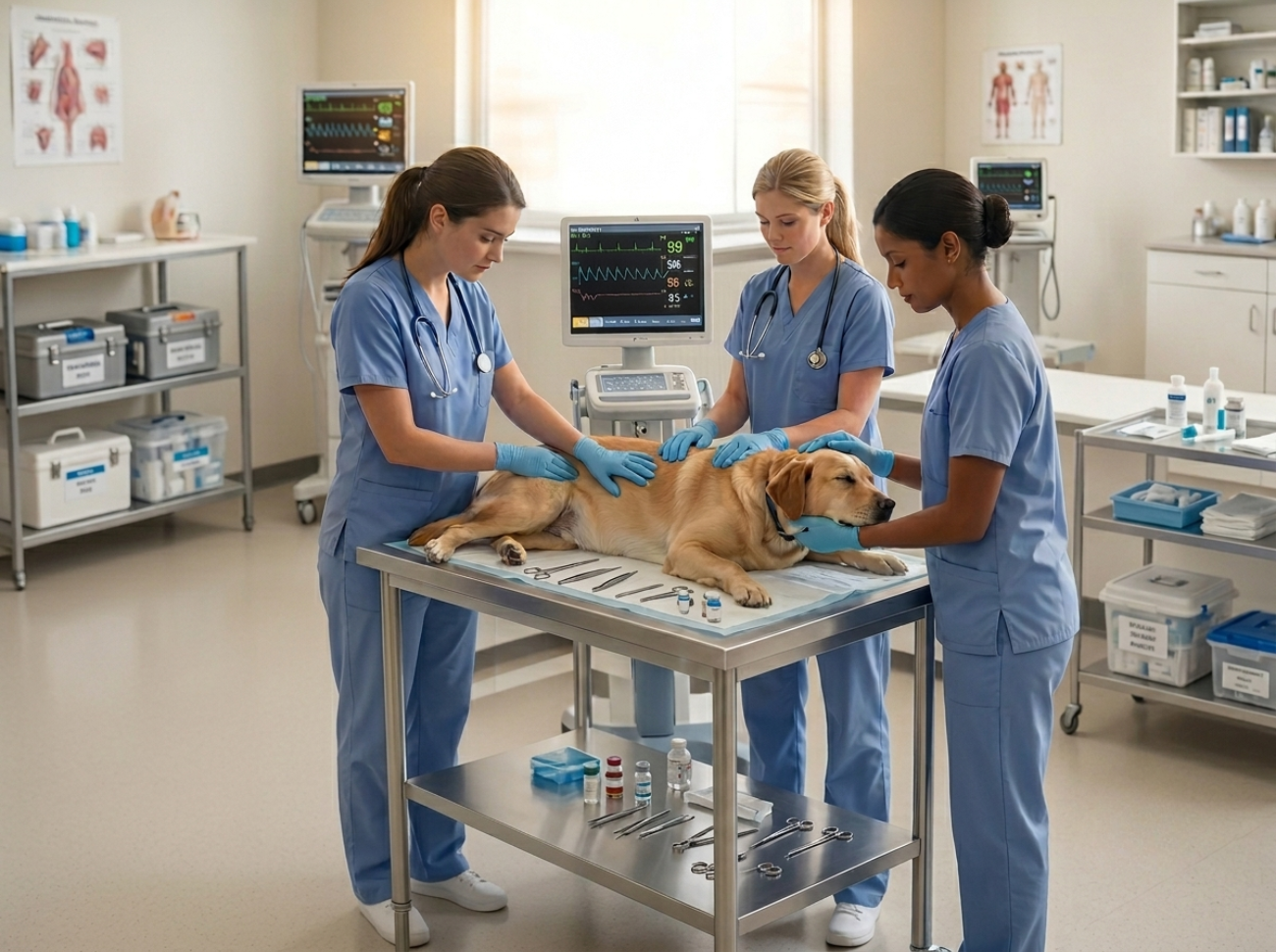What Skills Are Needed for Canine Emergency Care? 