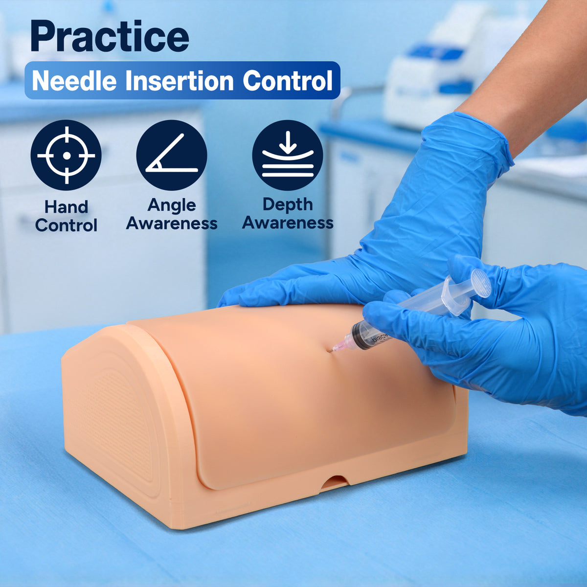 7th–9th Rib Thoracentesis & Chest Puncture Trainer