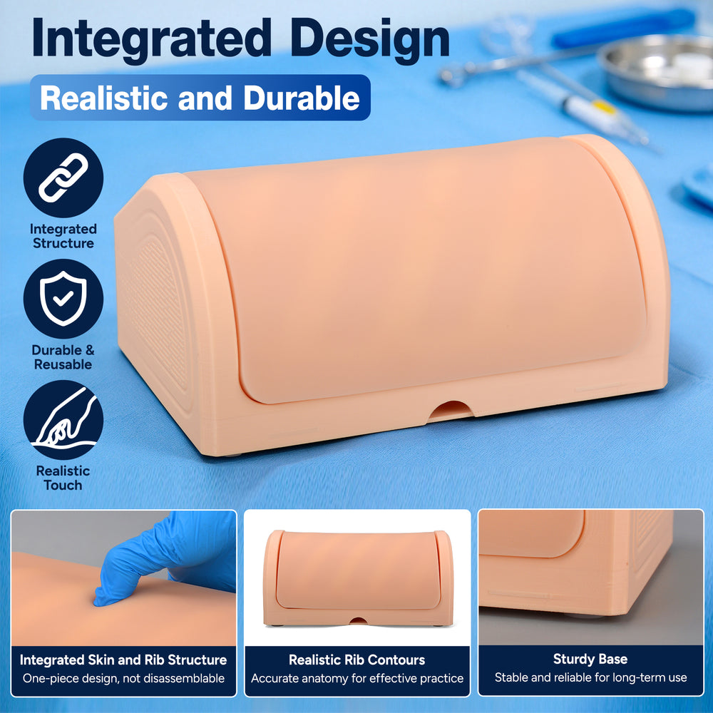 7th–9th Rib Thoracentesis & Chest Puncture Trainer