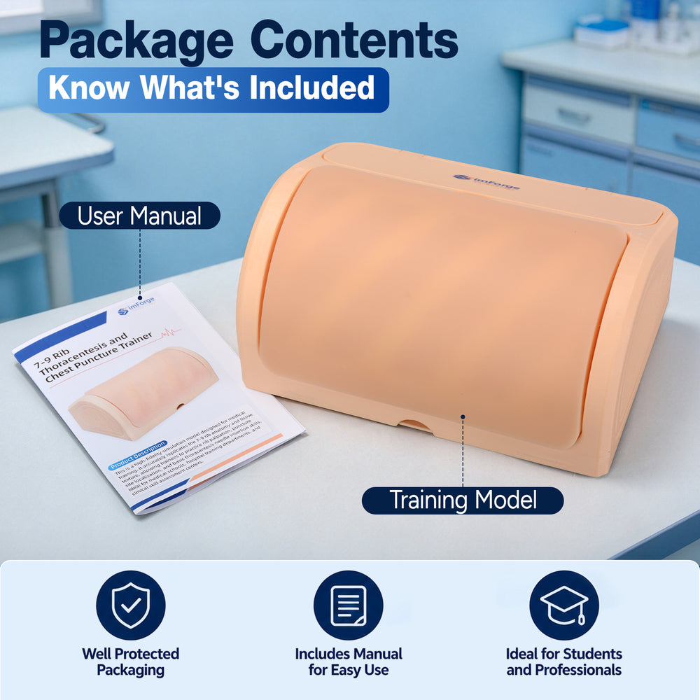 7th–9th Rib Thoracentesis & Chest Puncture Trainer
