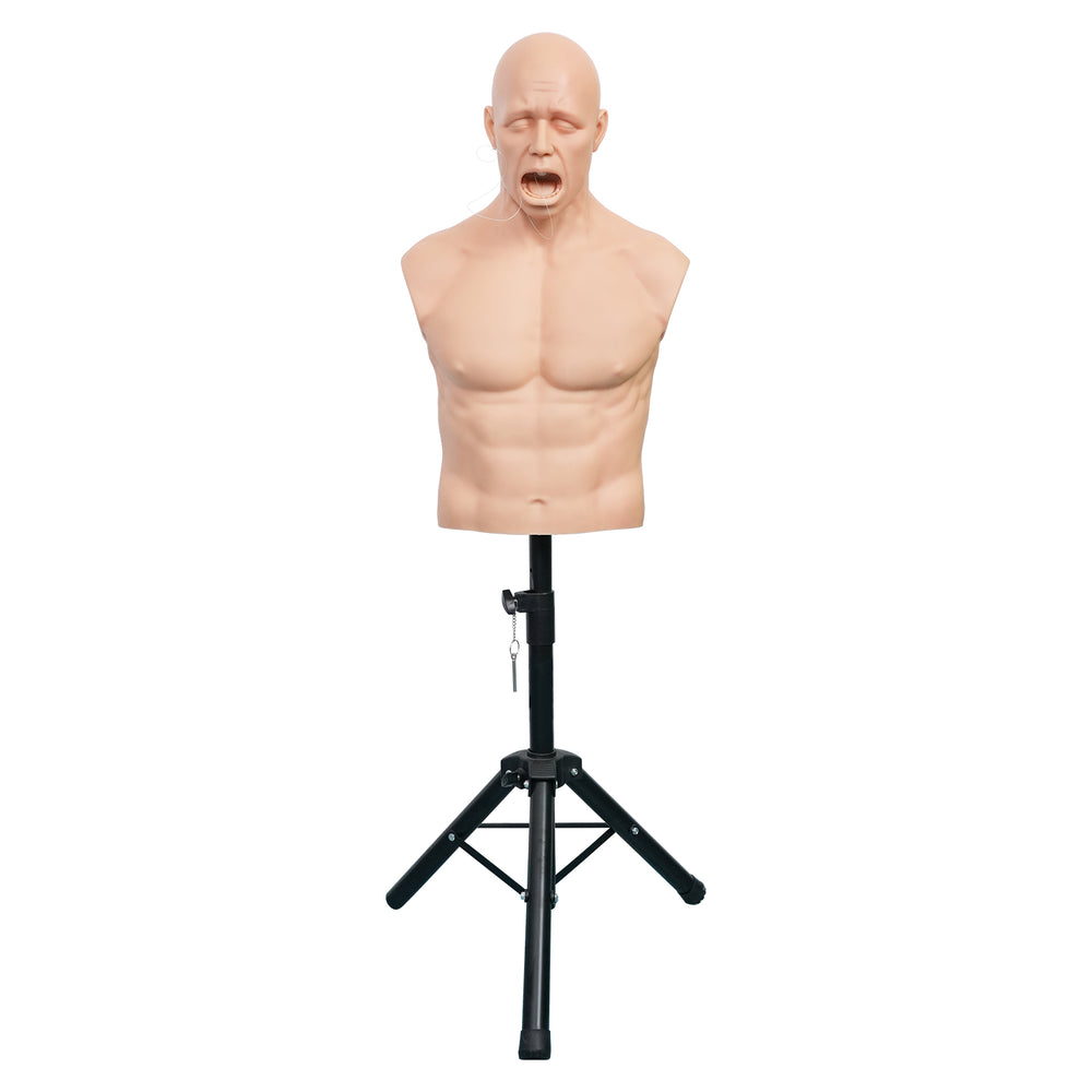 Adult Heimlich Maneuver Training Manikin with Adjustable Height