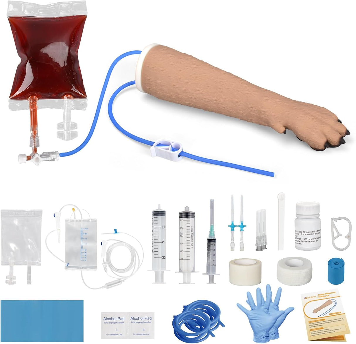 Canine IV Catheter Training Foreleg Model