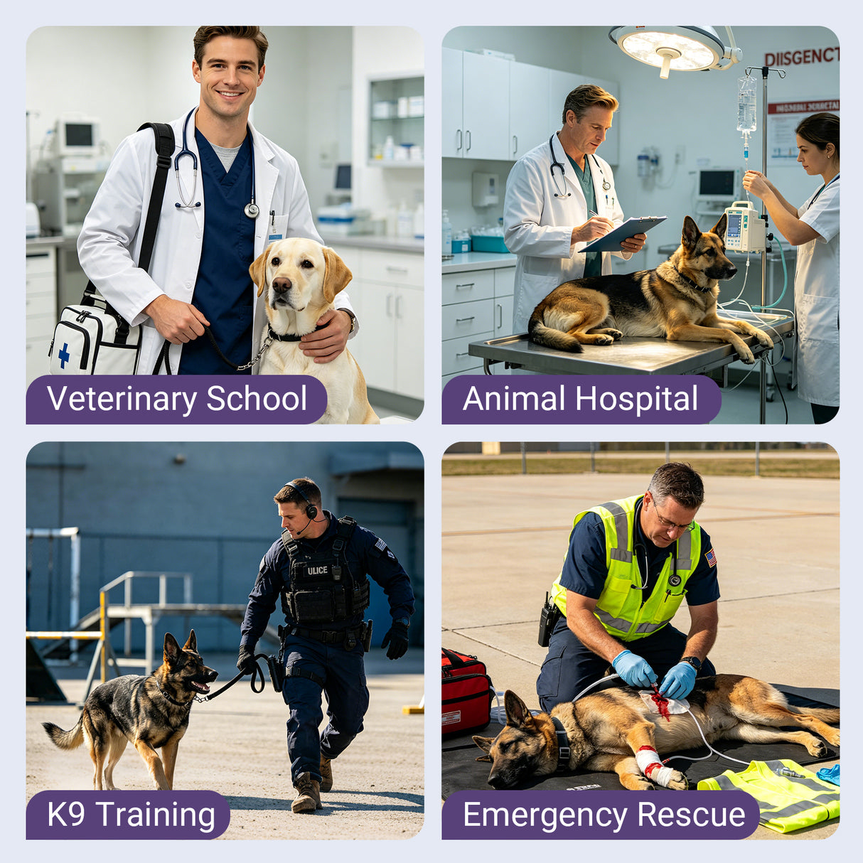 Canine Gunshot Wound Packing Task Trainer