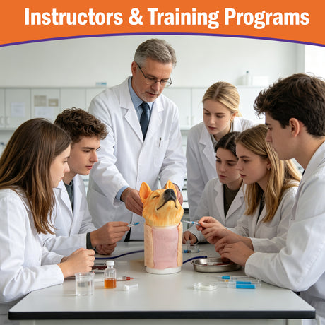 Canine Jugular Venipuncture Training Model