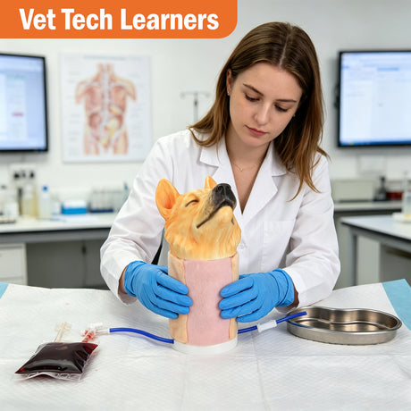 Canine Jugular Venipuncture Training Model