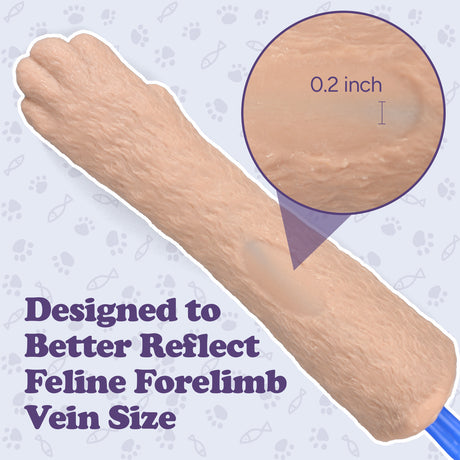 Feline IV Practice Kit with Forelimb Model